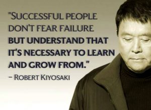 successful people don't fear failure