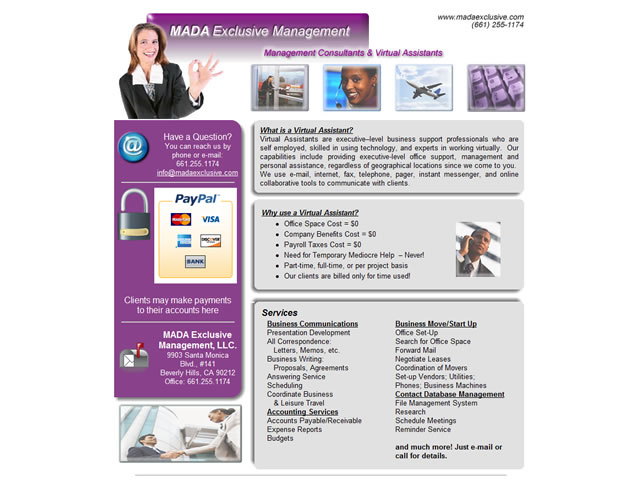 business management website