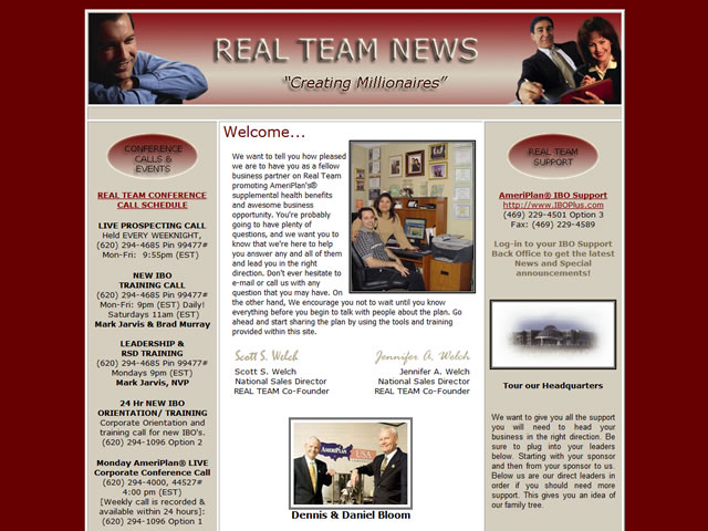 team collaboration website