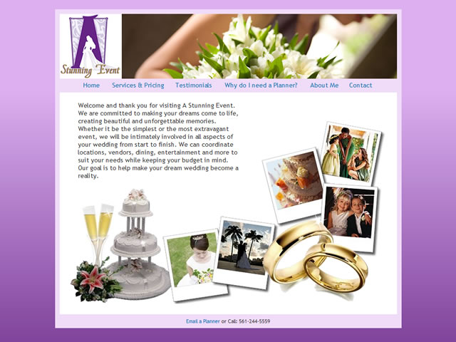 wedding planner website