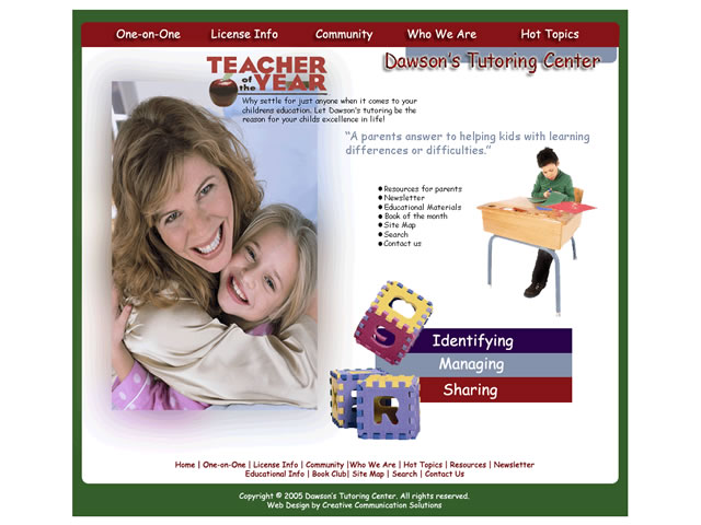 tutor teacher website